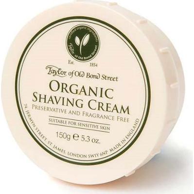 Taylor of Old Bond Street Organic Shaving Cream Bowl 150 g