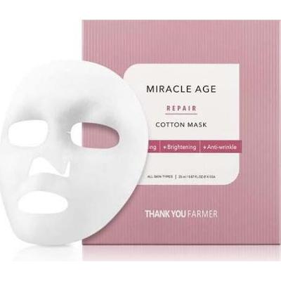 Thank You Farmer Miracle Age Repair Cotton Mask 1Pc 25 ml