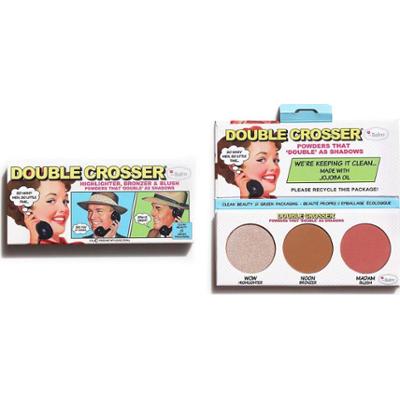 the Balm Double Crosser Highlighter, Bronzer & Blush Palette