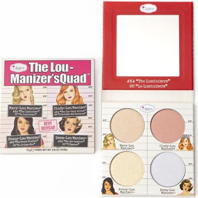 the Balm Zestaw rozświetlaczy do twarzy The Lou
