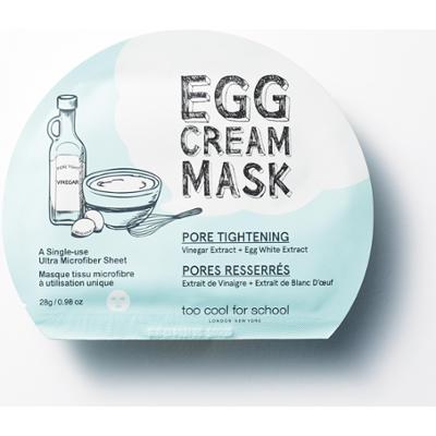 Too Cool For School Egg Cream Mask Pore Tightening 28 g