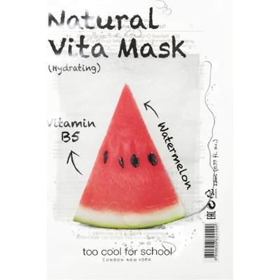 Too Cool For School Natural Vita Mask Hydrating (B5/Watermelon) 23 ml
