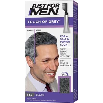 Just For Men Delikatny odsiwiacz do włosów Touch Of Grey Siwa czerń