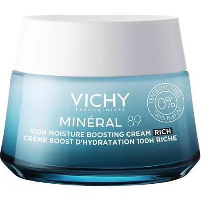VICHY Mineral 89 100H Moisture Boosting Cream, Fragrance-free 50 ml