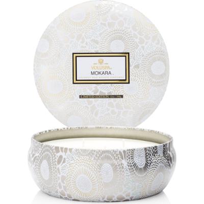 Voluspa Mokara Japonica 3-Wick in Decorative Tin 40h 340 g