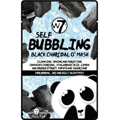 W7 Self-Bubbling Black Charcoal O2 Face