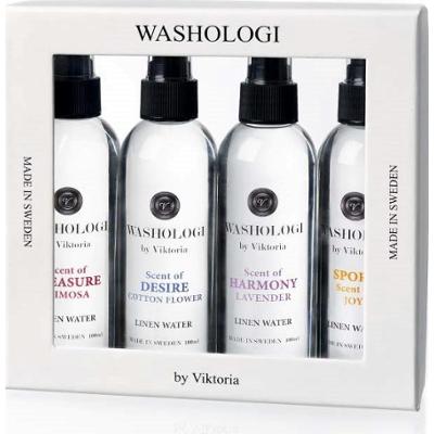 Washologi Linen Water Giftbox 4 x 100 ml