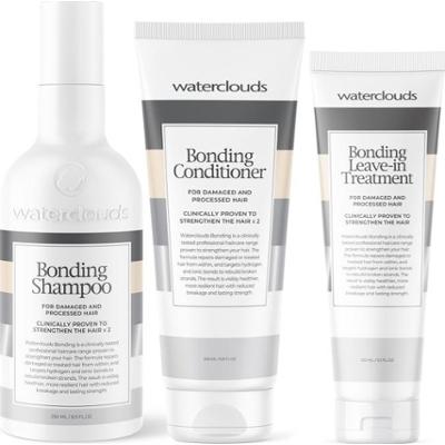 Waterclouds Bonding Shampoo 250 ml & Conditioner 200 ml & Leave-in-tre