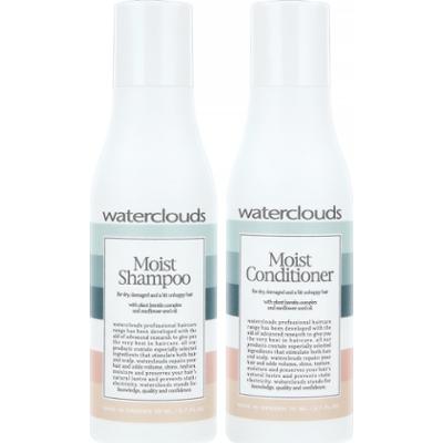 Waterclouds Moist Shampoo 70 ml & Conditioner 70 ml