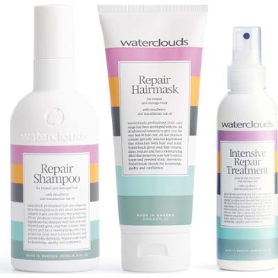 Waterclouds Repair Shampoo 250 ml & Hairmask 200 ml & Intensive Repair