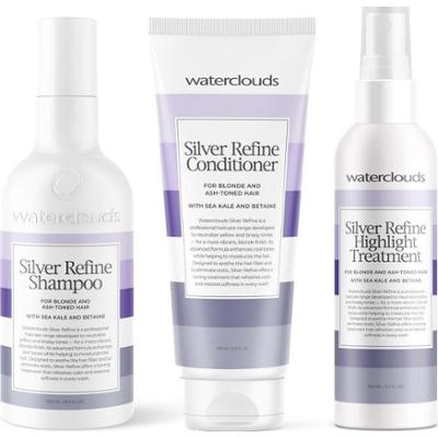 Waterclouds Silver Refine Shampoo 250 ml & Conditioner 200 ml & Highli