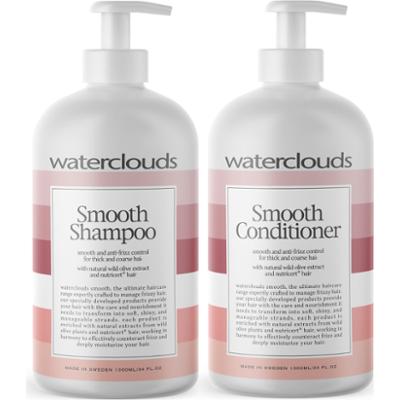 Waterclouds Smooth Shampoo 1000 ml & Conditioner 1000 ml