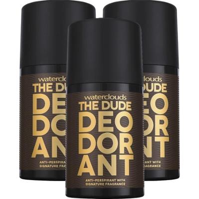 Waterclouds The Dude Deodorant Roll-on Trio