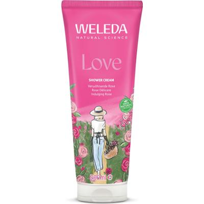 Weleda Love Shower Cream Rose 200 ml