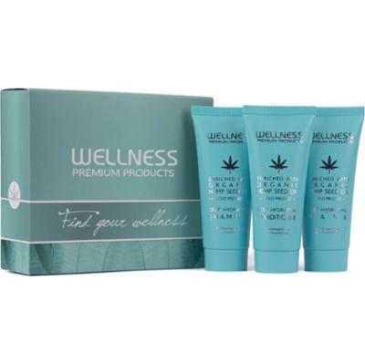 Wellness Premium Products Deep Hydrating Mini Set (Shampoo 50 ml, Cond