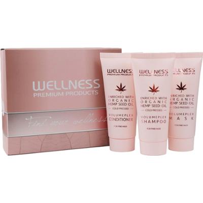 Wellness Premium Products VolumePLEX Travel Set (Shampoo 50 ml, Condit