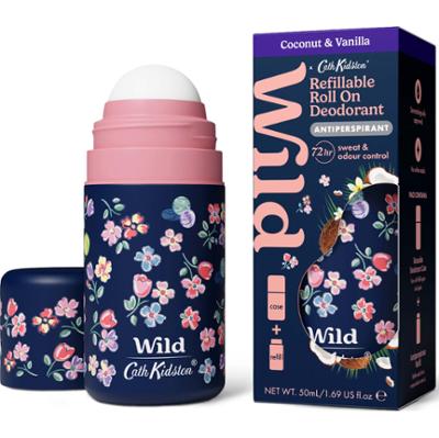Wild Deo Roll On Marble Case Coconut Vanilla 50 ml