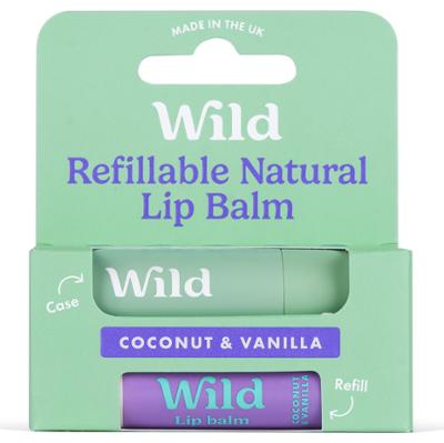 Wild Lip Balm Sage case Coconut & Vanilla