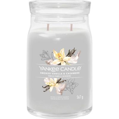 Yankee Candle Smoked Vanilla & Cashmere Signature Jar Large