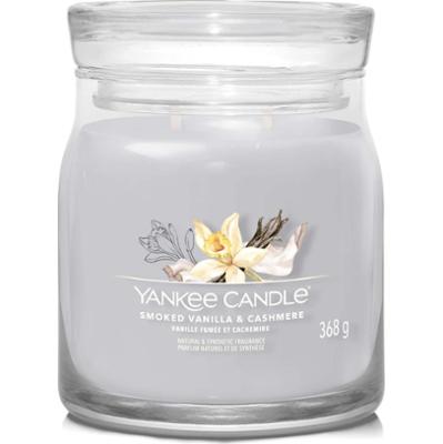 Yankee Candle Smoked Vanilla & Cashmere Signature Jar Medium