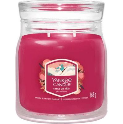Yankee Candle Santa On Skis Signature Medium Jar 368 g