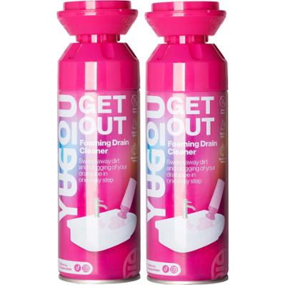 YUGOU Get Out Foam Drain Cleaner Duo