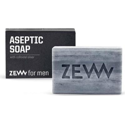 ZEW for Men Soap with Silver - Aseptic Soap 85 ml