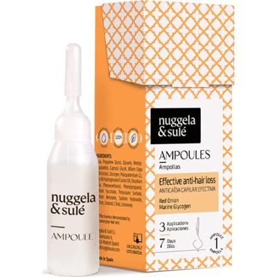 Efektywne ampułki hamujące wypadanie włosów.