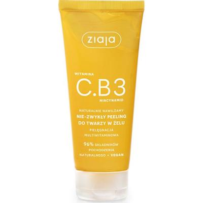 nie-zwykły peeling do twarzy w żelu Ziaja