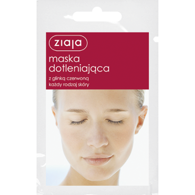 maska dotleniająca z glinką czerwoną Ziaja