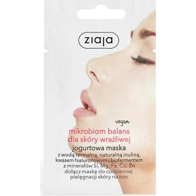 jogurtowa maska mikrobiom balans dla skóry wrażliwej Ziaja