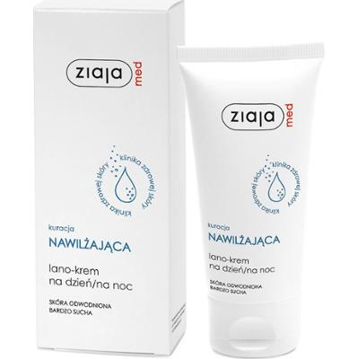 kuracja nawilżająca lano-krem na dzień/na noc Ziaja