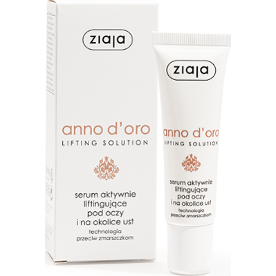 serum aktywnie liftingujące pod oczy i na okolice ust Ziaja