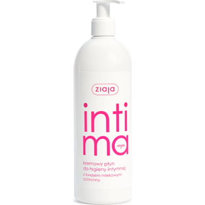 kremowy płyn do higieny intymnej z kwasem mlekowym Ziaja