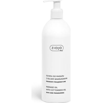 oliwka do masażu z olejem bawełnianym Ziaja