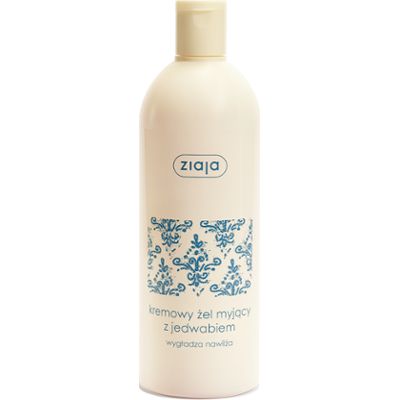 kremowy żel myjący z jedwabiem Ziaja