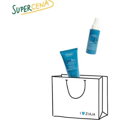 duet gdanskin serum multinawilżające booster anti-age wygładza zmarszczki + gdanskin krem na noc kolagenowy Ziaja