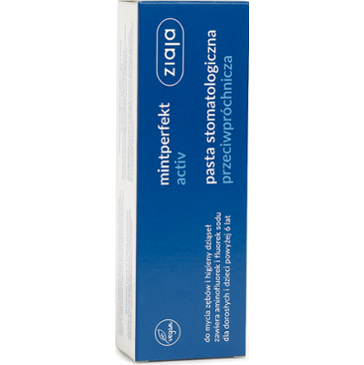 activ pasta stomatologiczna przeciwpróchnicza Ziaja