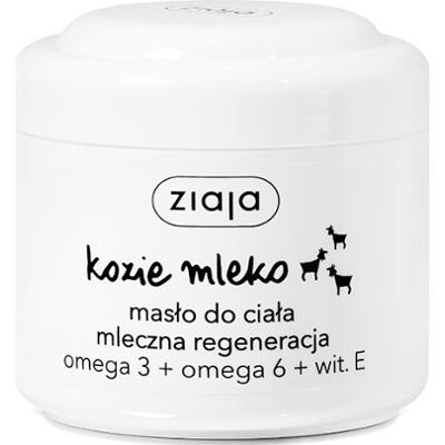 masło do ciała mleczna regeneracja omega 3 + omega 6 + wit. E Ziaja