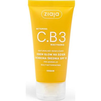 krem glow na dzień ochrona średnia SPF15 Ziaja