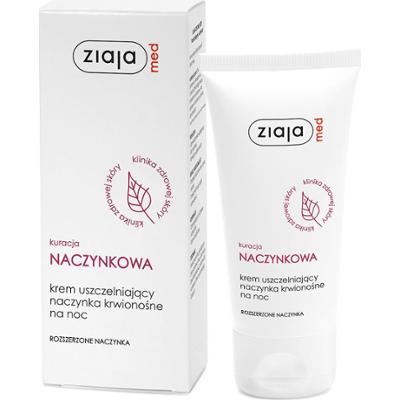kuracja naczynkowa krem uszczelniający naczynka krwionośne na noc Ziaja