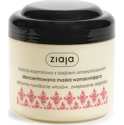 kuracja kaszmirowa z olejkiem amarantusowym skoncentrowana maska wzmacniająca Ziaja