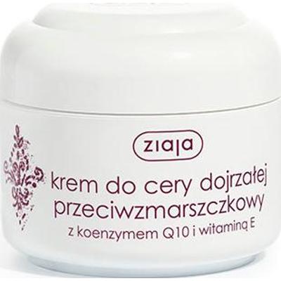 krem do cery dojrzałej przeciwzmarszczkowy z koenzymem Q10 i witaminą E Ziaja