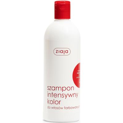 szampon intensywny kolor do włosów farbowanych Ziaja