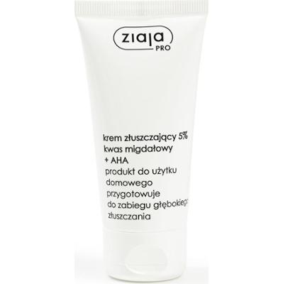krem złuszczający 5% kwas migdałowy + AHA Ziaja