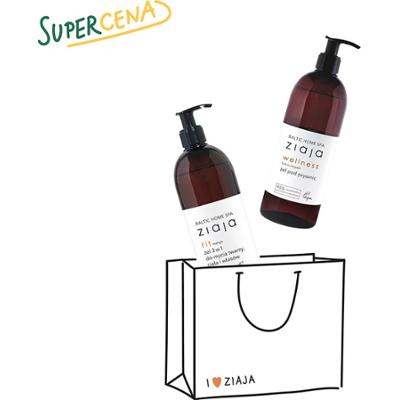 duet baltic home spa wellness żel pod prysznic + baltic home spa fit żel 3 w 1 do mycia twarzy, ciała i włosów Ziaja