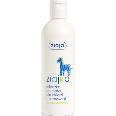 mleczko do ciała dla dzieci i niemowląt Ziaja