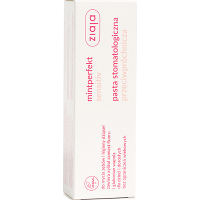 sensitiv pasta stomatologiczna przeciwpróchnicza Ziaja