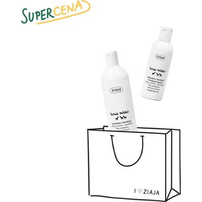 duet kozie mleko szampon z keratyną + kozie mleko odżywka z keratyną kondycjonująca Ziaja