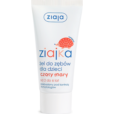 żel do zębów dla dzieci czary mary od 2 do 6 lat Ziaja